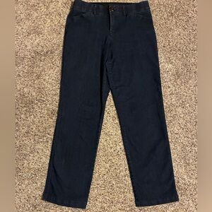 Khakis & Co. Dark Denim Pants - Size 8